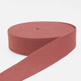 Gurtband Baumwollmix Soft 40mm Altrosa D213