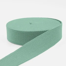 Gurtband Baumwollmix Soft 40mm Mint D250