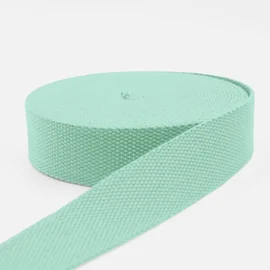 Gurtband Baumwollmix Soft 40mm Mint D871
