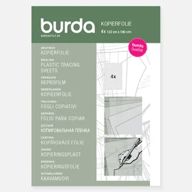 burda Kopierfolie 122 x 100 cm 4 Blatt