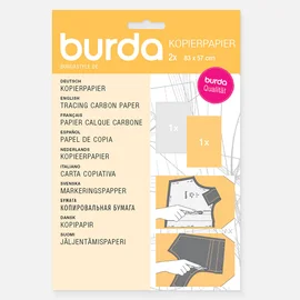 burda Kopierpapier Gelb 83x57cm 2Blatt 