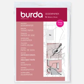 burda Seidenpapier 150x110cm 5Blatt 