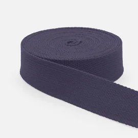 Gurtband Baumwollmix Soft 25mm Lilac D319