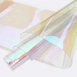 Holo Vinyl 30x135cm Transparent