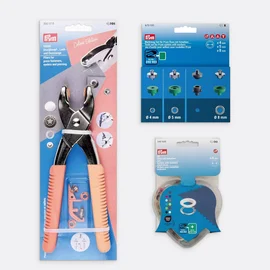 PRYM Nähfrei-Box mit VARIO Zange Aprikose