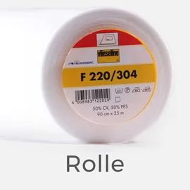 Vlieseline Bügeleinlage F220/304 25m Rolle