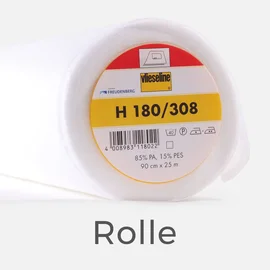 Vlieseline Bügeleinlage H180 90cm breit 25m