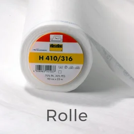 Bügeleinlage Vlieseline H410/316 90cm breit 25m Rolle