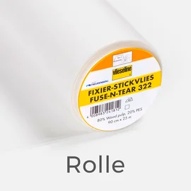 Vlieseline Fixier-Stickvlies "Fuse-n-Tear" 90cm breit 25m Rolle