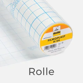 Vlieseline Stickvlies Filmoplast H 54 selbstklebend 54,5cm breit 15m Rolle