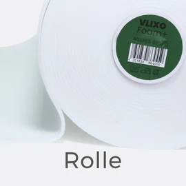 VLIXO Foam+ Schaumstoffeinlage aufbügelbar 72cm breit 15m Rolle