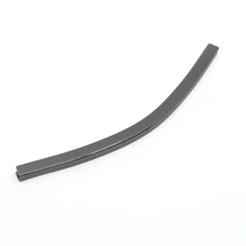 Zierleiste abgerundet 20cm Gunmetal