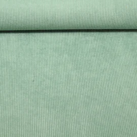 Babycord "Tessa" Stretch Uni  Altgrün