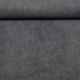 Babycord "Tessa" Stretch Uni  Dunkelgrau