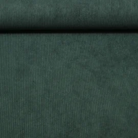 Babycord "Tessa" Stretch Uni  Flaschengrün