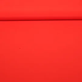 Badeshorts-Stoff Uni Rot