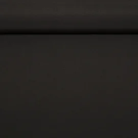 Badeshorts-Stoff Uni Schwarz