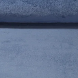 Bambus-Frottee Uni Blau