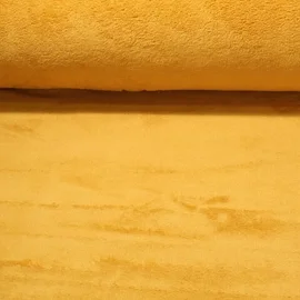 Bambus-Frottee Uni Curry