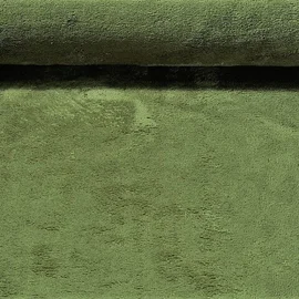 Bambus-Frottee Uni Dunkelgrün