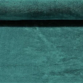 Bambus-Frottee Uni Petrol