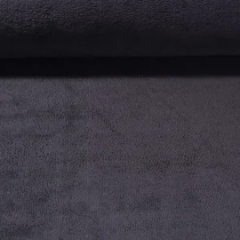 Bambusfleece Doubleface Uni Anthrazit