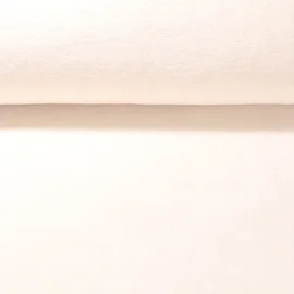 Bambusfleece Doubleface Uni Ecru