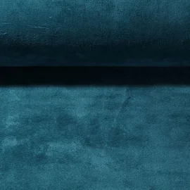 Bambusfleece Doubleface Uni Petrol