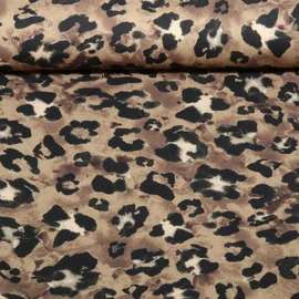 Baumwoll-Canvas Digitaldruck Leo Braun