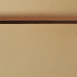 Baumwoll Flanell "Ivy" Uni Kamel