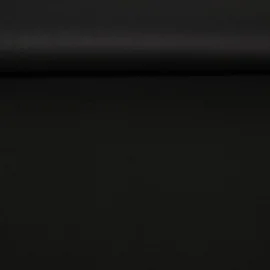 Baumwoll Köper Uni Schwarz