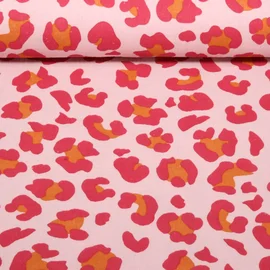 Baumwoll Musselin Double Gauze Leo Rosa