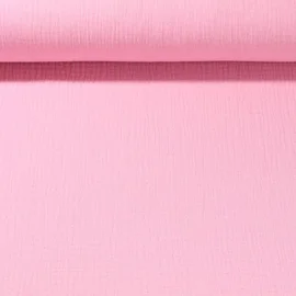 Baumwoll Musselin "Olivia" Babyrosa