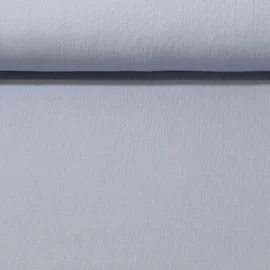 Baumwoll Musselin "Olivia" Blau-Grau