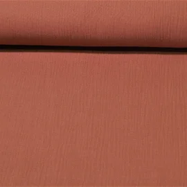 Baumwoll Musselin "Olivia" Braun