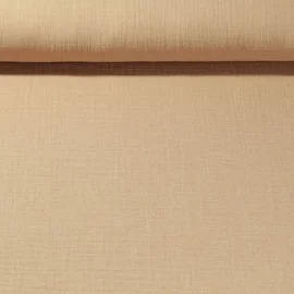 Baumwoll Musselin "Olivia" Gelbes Beige
