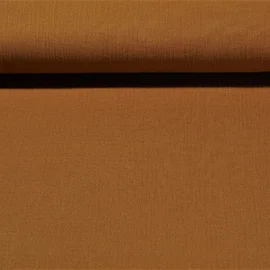 Baumwoll Musselin "Olivia" Karamell