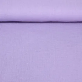 Baumwoll Musselin "Olivia" Lavendel