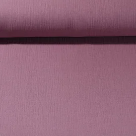 Baumwoll Musselin "Olivia" Mauve