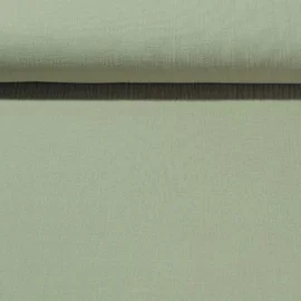 Baumwoll Musselin "Olivia" Olivgrün