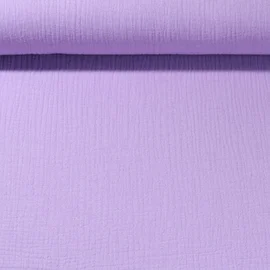 Baumwoll Musselin "Olivia" Violett
