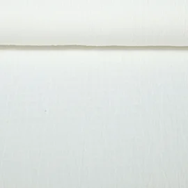 Baumwoll Musselin gesmokt Ecru