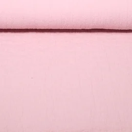 Baumwoll Musselin gesmokt Rosa