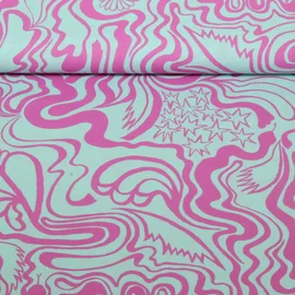 Popeline aus Baumwolle von Nerida Hansen "The Wanderer" Mint