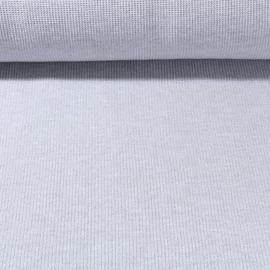 Baumwoll-Stricksweat Grau Melange