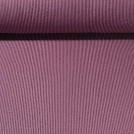 Baumwoll-Stricksweat Mauve