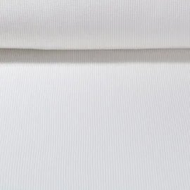 Baumwoll-Stricksweat Weiß