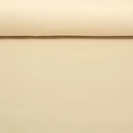 Baumwoll Uni Beige