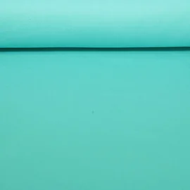 Baumwoll Uni Türkis