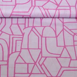 Baumwollvoile "Town" Flieder von Nerida Hansen